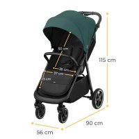 Carucior Sport Kinderkraft Route emerald green - 1