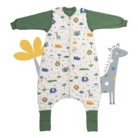Sac de dormit cu picioruse si maneca lunga detasabila Jungle 110 cm + manseta 2.5 Tog - 4