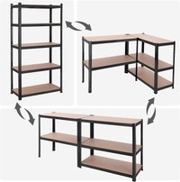 Raft Songmics, 5 rafturi, 50 x 100 x 200 cm, GLR050B01 - 7