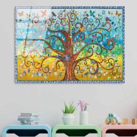 Tablou din sticlă temperată UV Multicolor 70x100 cm - 1