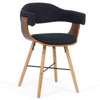 Scaun BUC 016 pentru bucatarie, negru - 1