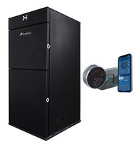 Centrala peleti Fornello Pellet King 25 kW cu Telecomanda si Termostat Wi-Fi Salus IT 800 - 1