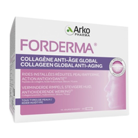 Forderma Collagen Global Antirid, 30 Plicuri de 15ml, Forcapil - 1