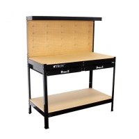 Banc de lucru cu panou perforat si sertare Troy 90014, 100 Kg - 1