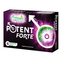 Potent Forte, 4 comprimate, Naturalis - 1