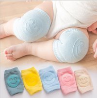 Genunchiere cu silicon pentru bebe Smile 0-12 luni Roz banan - 1