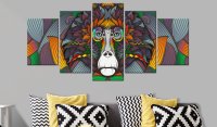 Tablou - Philosopher of the Jungle 100x50 cm - 2