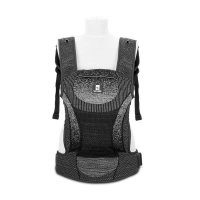Marsupiu Ergonomic Lorelli Mia Black pentru Bebei, Purtare Versatila 4-36 Luni - 1