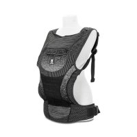 Marsupiu Ergonomic Lorelli Mia Black pentru Bebei, Purtare Versatila 4-36 Luni - 2