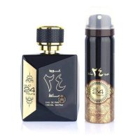 Oud 24 Hours Set de la Ard Al Zaafaran - Apa de Parfum Unisex 100ml si Deo 50ml - Original din Dubai - 1