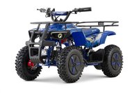 ATV electric NITRO Dusty pentru copii, 1000W, 36V, albastru, cu anvelope Snowy - 1