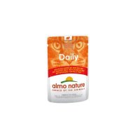 ALMO NATURE Daily Cat cu Pui si Vita in Sos, Hrana Umeda pentru Pisici, 70 g - 1