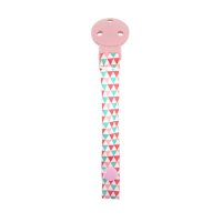 Lant cu clips pentru suzeta 0 luni+ Blush Pink - 1