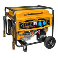 Generator curent electric, INGCO GE55003, Putere 5500W, Tehnologie AVR, Pornire Electrica, Monofazat - 1