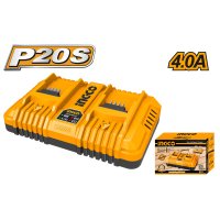Incarcator Dublu INGCO FCLI2024 4A pentru Unelte P20S - 1