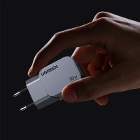 Incarcator rapid retea UGREEN Nexode Pro 30W USB-C GaN Fast Charger EU, 1 x USB-C, Gri - 7