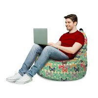 Fotoliu Updeco Puf Bean Bag Big Chill pentru Distractie si Relaxare - 3