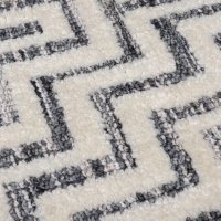 Covor Circular Rhett Gri 160x230 cm de la Flair Rugs - 5
