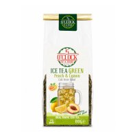 Ceai Verde 5 O'Clock GREEN ICE TEA cu Piersică si Lămâie 80g - 1