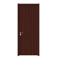 Usa Interioara Reversibila OP 030 din MDF cu Toc Inclus, Teak Maro, 70 x 200 cm - 2