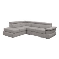 Coltar extensibil TIVOLI 2S3, cu arcuri si lada depozitare, colt stanga, bej inchis, 285x225x90 cm - 1