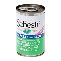 Schesir Cat Kitten Hrana Umeda pentru Pisici cu Pui Fillet si Aloe 140g - 1