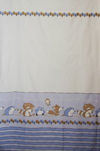 Lenjerie pat copii Odette Blue KidsDecor din bumbac 100x15040x60 cm - 2