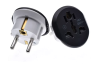 Adaptor universal pentru priza Q-DC16, protectie la scurtcircuit, 250 V, 16 A - 1