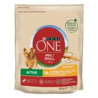 PURINA One Mini Active, Pui cu Orez, hrană uscată câini, activitate intensă, 800g - 4