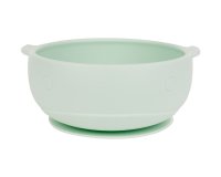 Castron din silicon KikkaBoo cu ventuza Whale Mint - 1