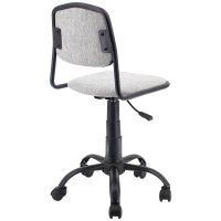 Scaun de birou US127 Ystad, gri, 39x44.5x75.5-87 cm - 4