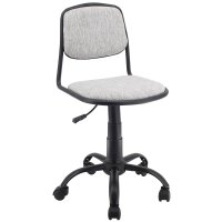 Scaun de birou US127 Ystad, gri, 39x44.5x75.5-87 cm - 1