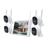 Sistem de Supraveghere Video ANNKE N44WEV+I41DM*4 cu Monitor LCD de 10 inch si 4 Camere 5MP - 1
