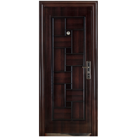 Usa metalica de intrare ELITE-07 maro cu deschidere stanga, dimensiuni 86 x 205 cm - 2