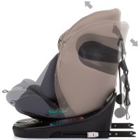Scaun auto Chipolino Motion I-Size 40-150 cm macadamia cu sistem Isofix - 5