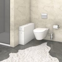 Dulap pentru Baie Smart Alb - 1