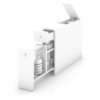 Dulap pentru Baie Smart Alb - 4