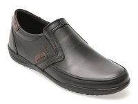 Pantofi OTTER negri, 220, din piele naturala - 1