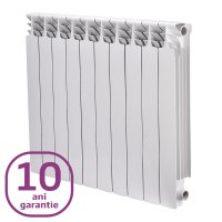 Radiator Aluminiu Fornello ALVO D600CA, 10 Elemente, 600 mm, 10 Ani Garantie - 1