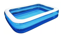 Piscina gonflabila pentru Adulti/Copii dimensiuni 200 x 150 x 50 cm Dreptunghiular - 1