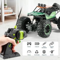 Masinuta cu Telecomanda iUni YHC021, Scara 1:18, Off-Road Climbing Car, 27MHz, Verde - 1