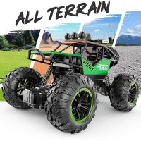 Masinuta cu Telecomanda iUni YHC021, Scara 1:18, Off-Road Climbing Car, 27MHz, Verde - 8