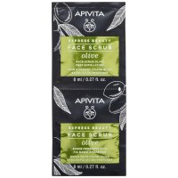 Apivita Express Beauty Masca Exfolianta cu Extract de Masline, 2x8ml - 1