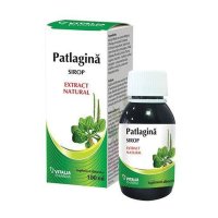 Sirop de patlagina, 100 ml, Vitalia - 1