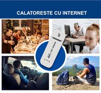 Router Wireless pentru cartela SIM, Modem USB, Alb Mat, Portabil, Conexiune Multipla, 150 MB - 3