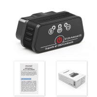 Diagnoza auto OBD2 KONNWEI KW901, Bluetooth 5.0, Buton ON-OFF, compatibil Android iOS, ELM 327 OBDII, Negru - 1