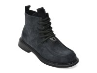 Ghete EPICA gri 905824 din piele intoarsa pentru confort si stil - 1