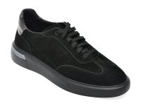 Pantofi sport GRYXX BF048 negri din piele intoarsa pentru barbati - 1