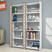 Biblioteca City 2 - Alb - 1