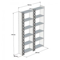 Biblioteca City 2 - Alb - 4
